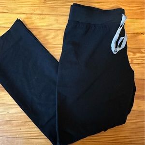 Black figs scrub pants